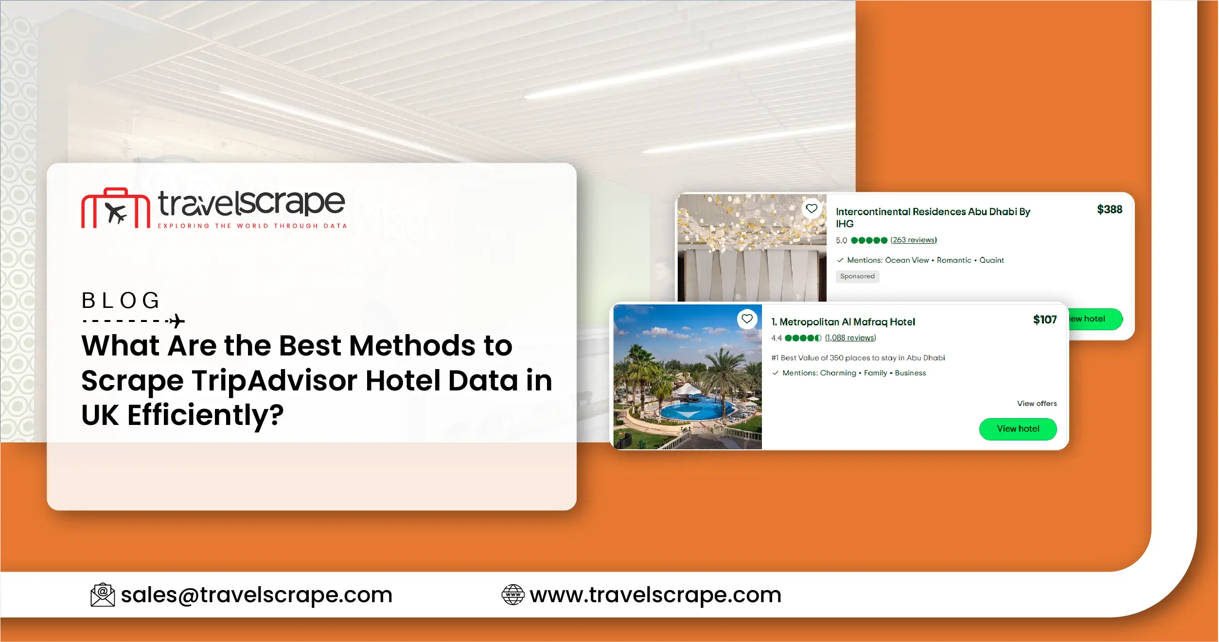 What Are the Best Methods to Scrape TripAdvisor Hotel Data in UK Efficiently What Are the Best Methods to Scrape TripAdvisor Hotel Data in UK Efficiently
